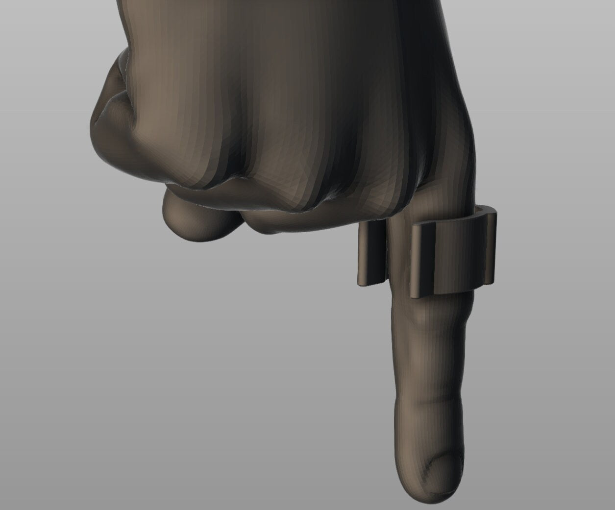 Custom A2 Pulley Protection Splint - Climbing Recovery - Pulley Ring Sized to your Finger